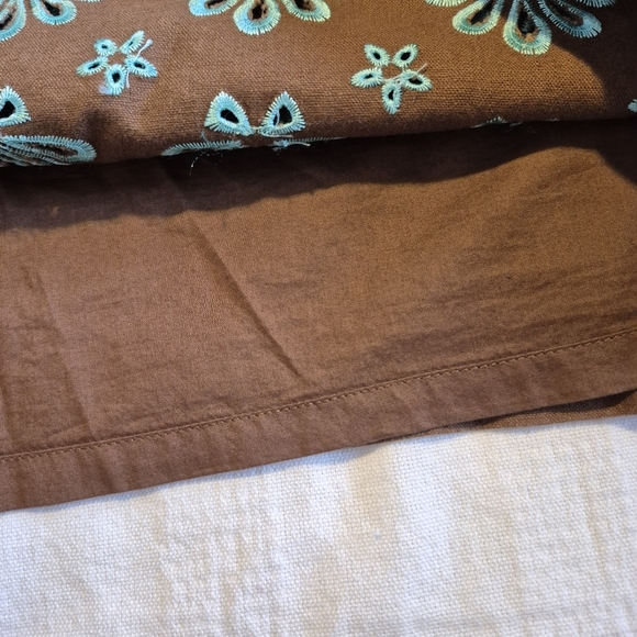 Vineyard Vines women's size 4 Del Mar Shift dress Coconut with  teal NWT - Picture 5 of 8